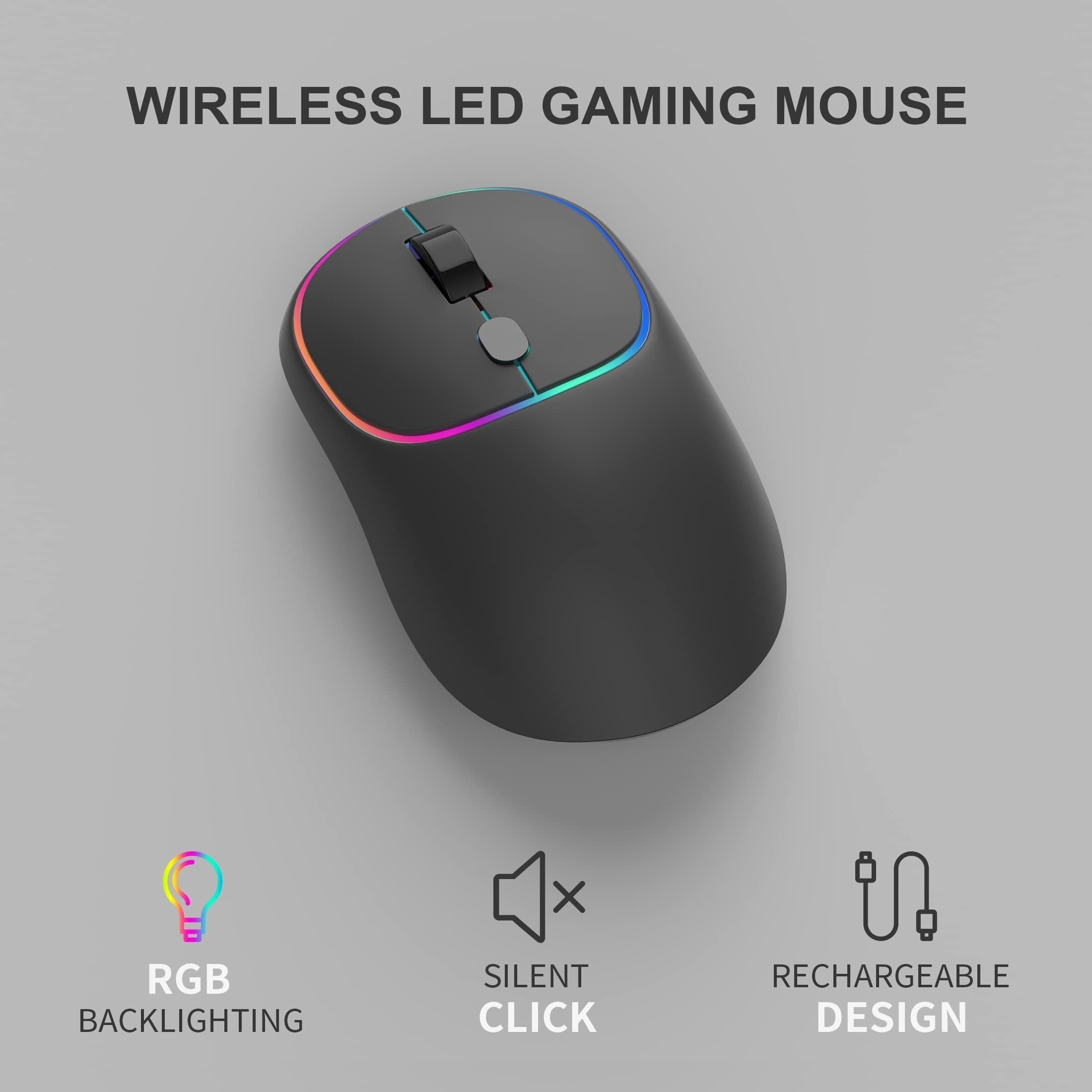 Upgrade Your Gaming Experience with the MageGee V550 Wireless Keyboard & Mouse Combo!