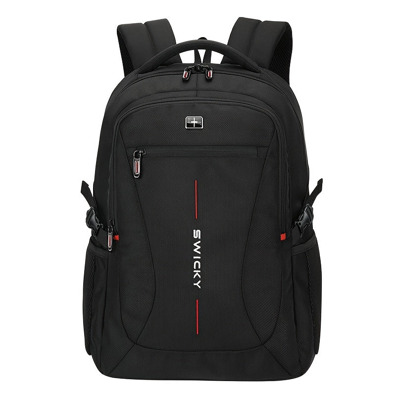 1pc Business Backpack For Men,Waterproof Backpack With USB Charging Port,Tech Backpack For Work College,Travel Laptop Backpack, Capacity Of 43.18 Cm Computer
