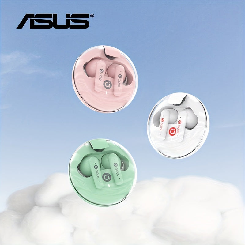 ASUS MM TWS Earphones Wireless 5.3 Earbuds Noise Reduction HD Call Headphones In Ear Gaming Sport Headset