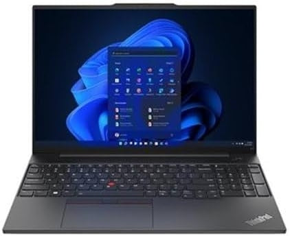 LENOVO 2023 ThinkPad E16 Gen 1 Intel CORE I7-1355U(13TH GENRATION),16GB RAM,1TB SSD.16'FHDWIN.11,