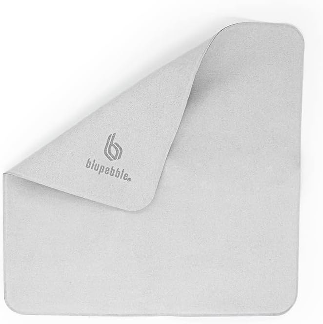 Blupebble Alcantara Double Layer Microfiber Polishing Cleaning Cloth