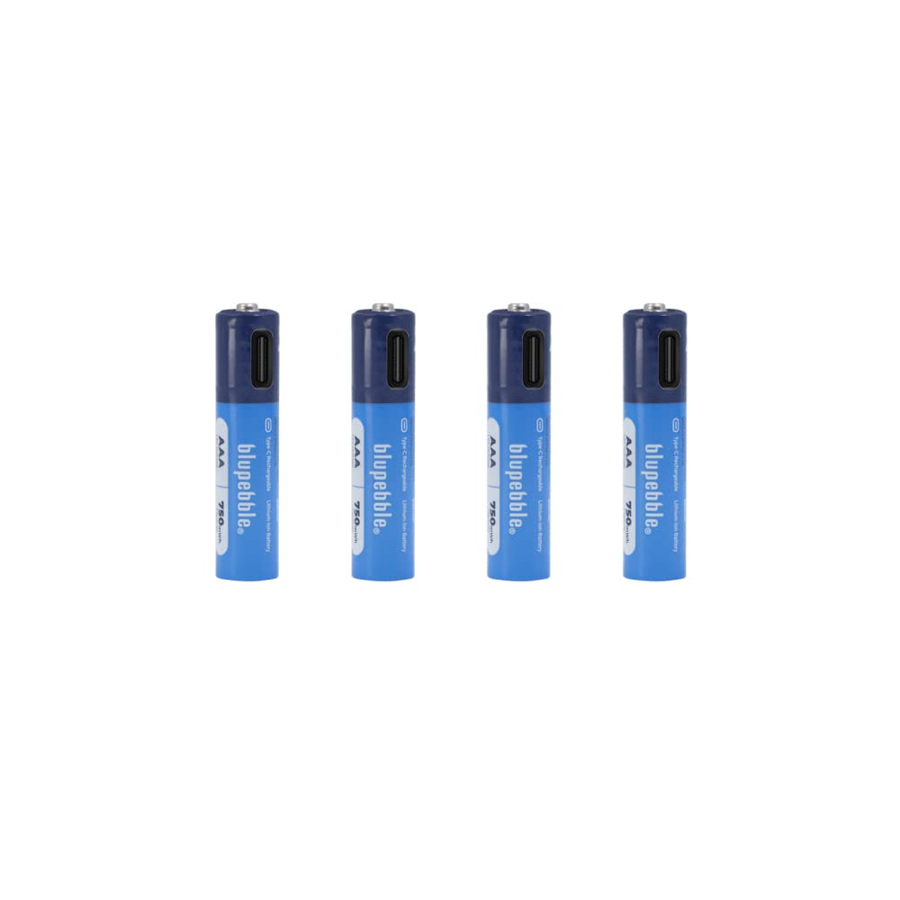 Blupebble BluCell Rechargeable Battery - Pack of 4 (AAA)