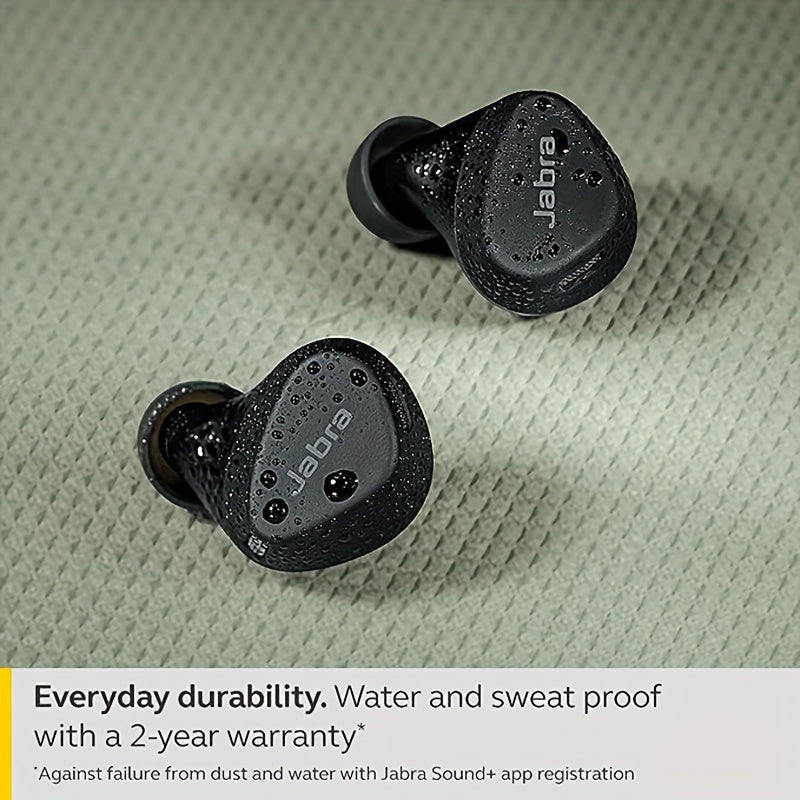 Jabra Elite 4 Active In-Ear Wireless Earbuds - True Wireless Ear Buds With Active Noise Cancellation And Adjustable HearThrough Technology, IP57 Water And Sweatproof