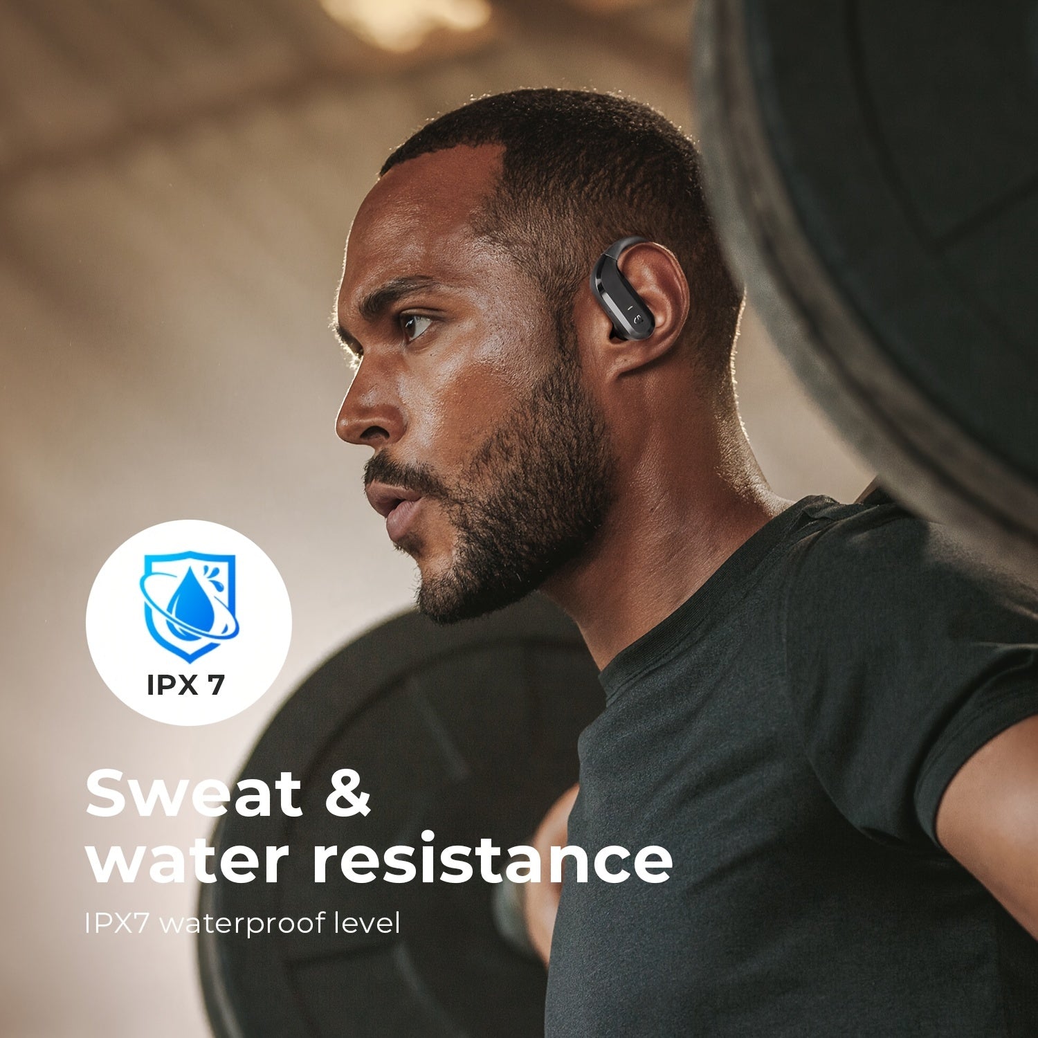 Soundpeats S5 Wireless Earbuds: BT 5.0 Headphones With Touch Control, IPX7 Waterproof, 12mm Drivers & Mono/Stereo Mode - Perfect For Sports