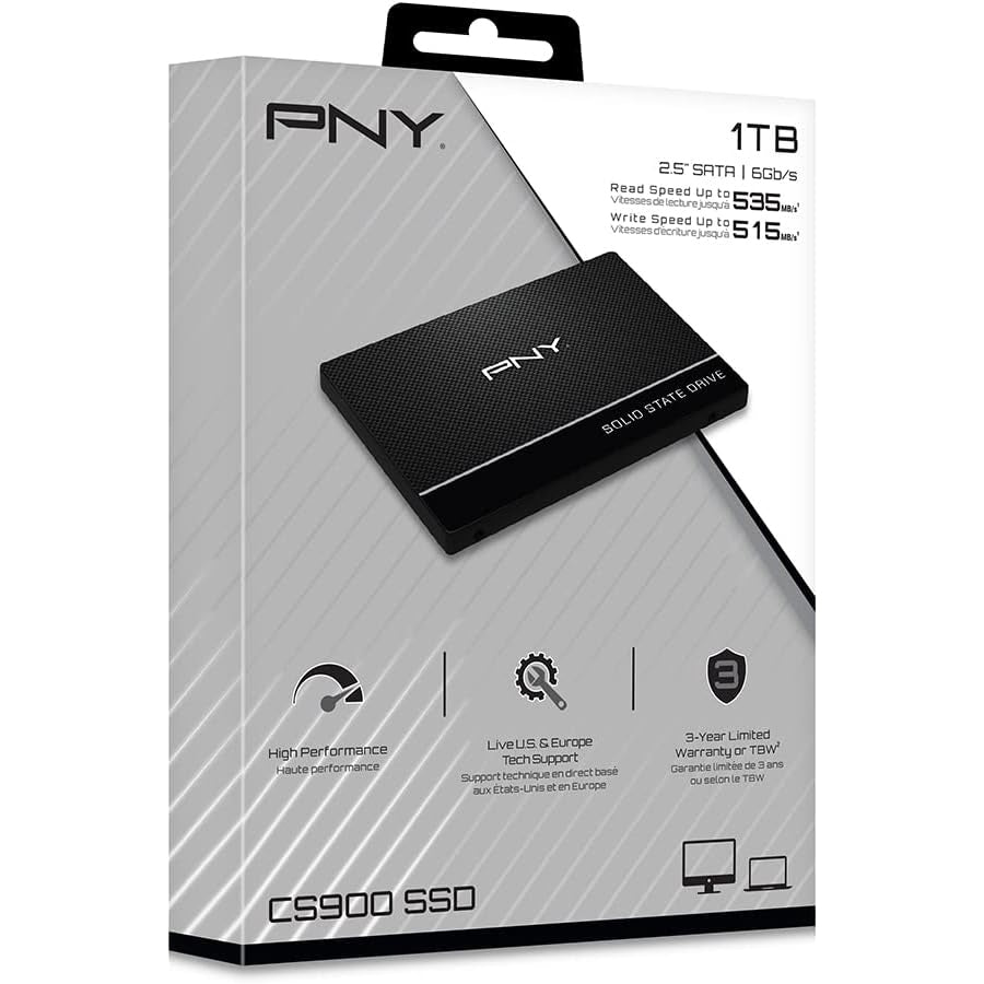 PNY CS900 1TB 3D NAND 2.5