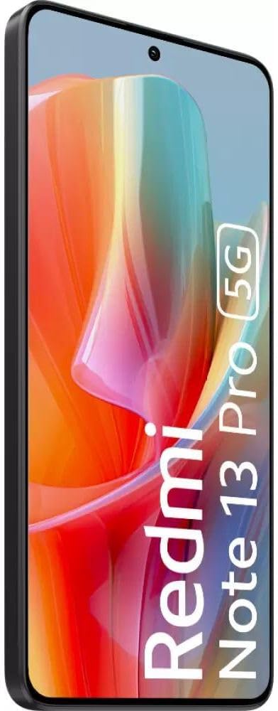 Xiaomi Redmi Note 13 Pro 5G Smartphone 6.67 inch MIUI 14 Snapdragon 7s Gen 2 Octa Core 4nm up to 2.4GHz (12GB RAM+512GB ROM, Midnight Black)