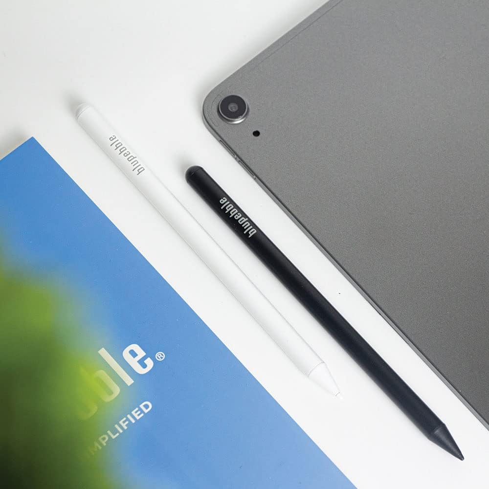 Blupebble Universal Sketch Pro - Magnetic Rechargeable Universal Stylus Compatible with iOS/Android (Black)