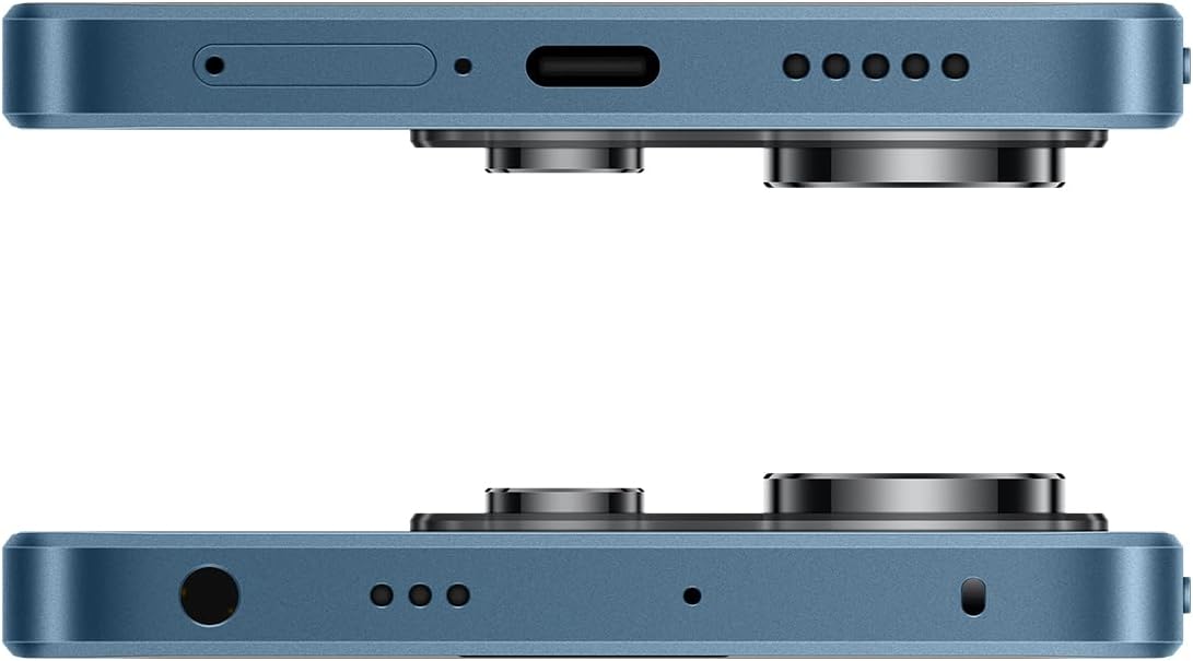 Xiaomi POCO X6 5G (Blue 12GB RAM, 256GB ROM) - Vivid 120Hz AMOLED 1.5K display | 64MP large camera sensor with OIS Ultra-wide and macro lenses | 67W turbo charging | SDM7435 Advanced process