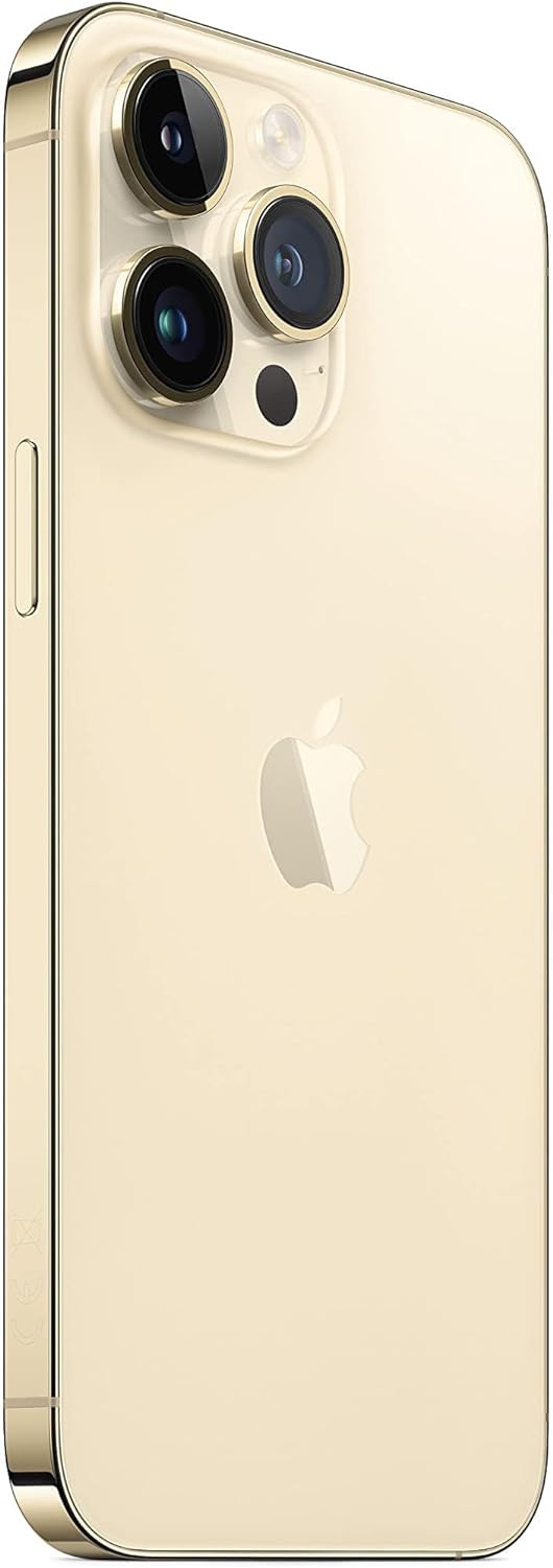 Apple iPhone 14 Pro Max (256 GB) - Gold (Renewed)