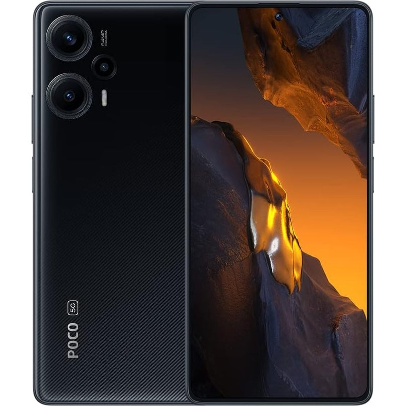 POCO F5 (Black 12GB RAM, 256GB ROM) - Flagship Snapdragon 7+ Gen 2 processor | 120Hz 6.67