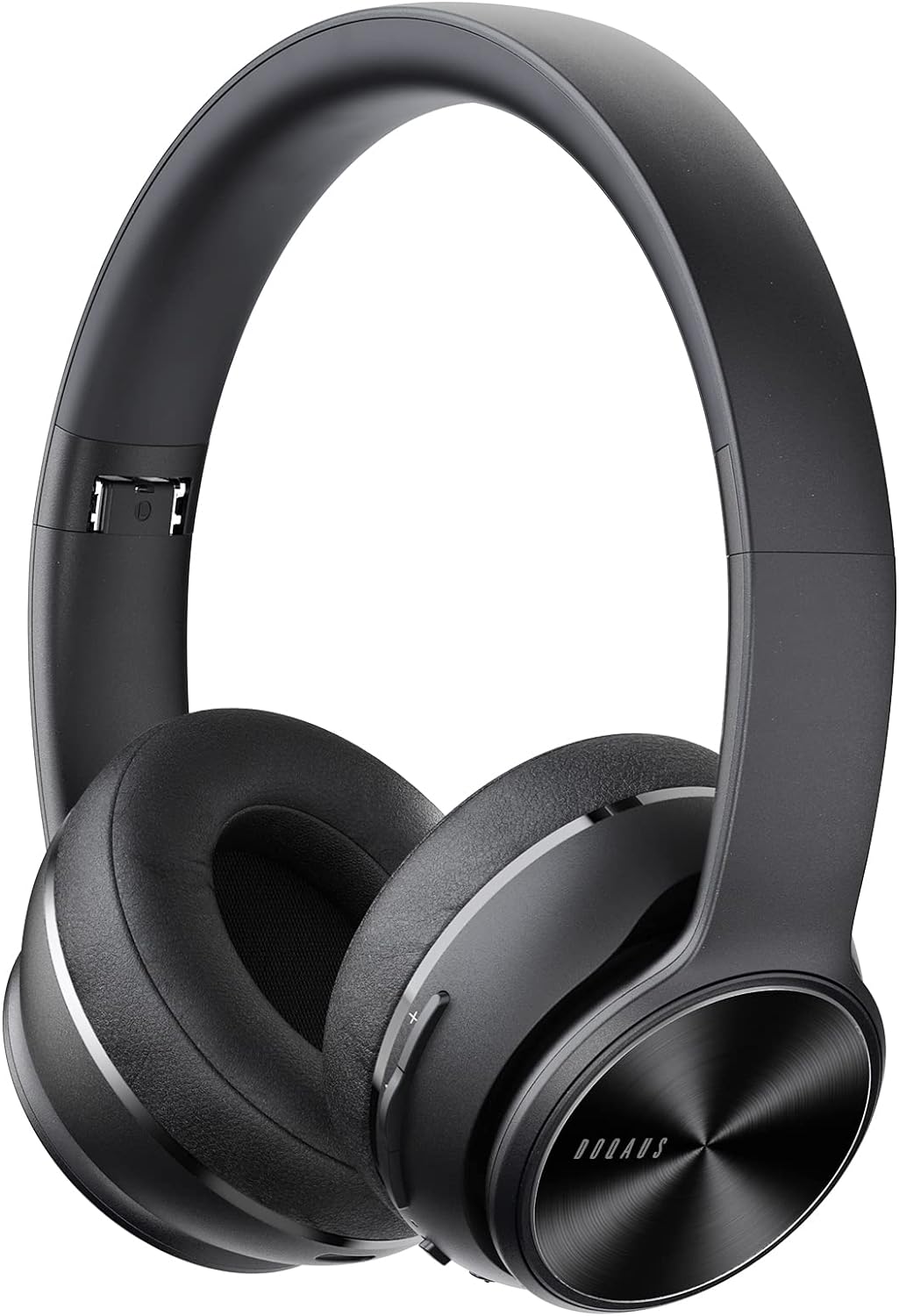 DOQAUS Bluetooth Headphones, Over Ear Wireless Headphones with 3 EQ Modes, Ultra-Soft Headphones Wireless, 40 Hrs Play Time, HiFi Stereo Foldable Headphones, Bluetooth Version 5.3 Suit for Phones/Pc