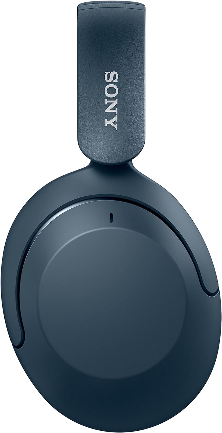 Sony WH-XB910N EXTRA BASS Noise Cancelling Headphones, Wireless Bluetooth Over the Ear Headset with Microphone and Alexa Voice Control, Blue