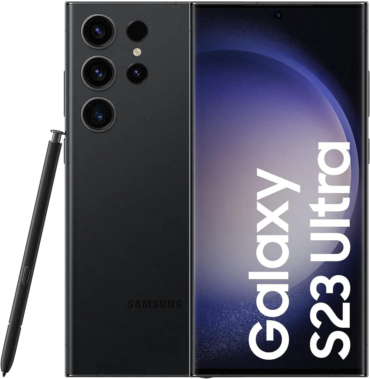 Samsung Galaxy S23 Ultra, 12GB RAM 256GB Phantom Black, International Version, 5G Mobile Phone, Dual SIM, Android Smartphone