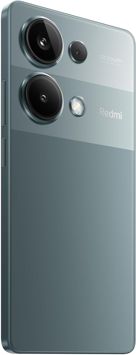 Redmi Note 13 Pro (Midnight Black 8GB RAM, 256 Storage) - Ultra-clear 200MP camera with OIS |120Hz FHD+AMOLED display | Immersive viewing with ultra-thin bezels