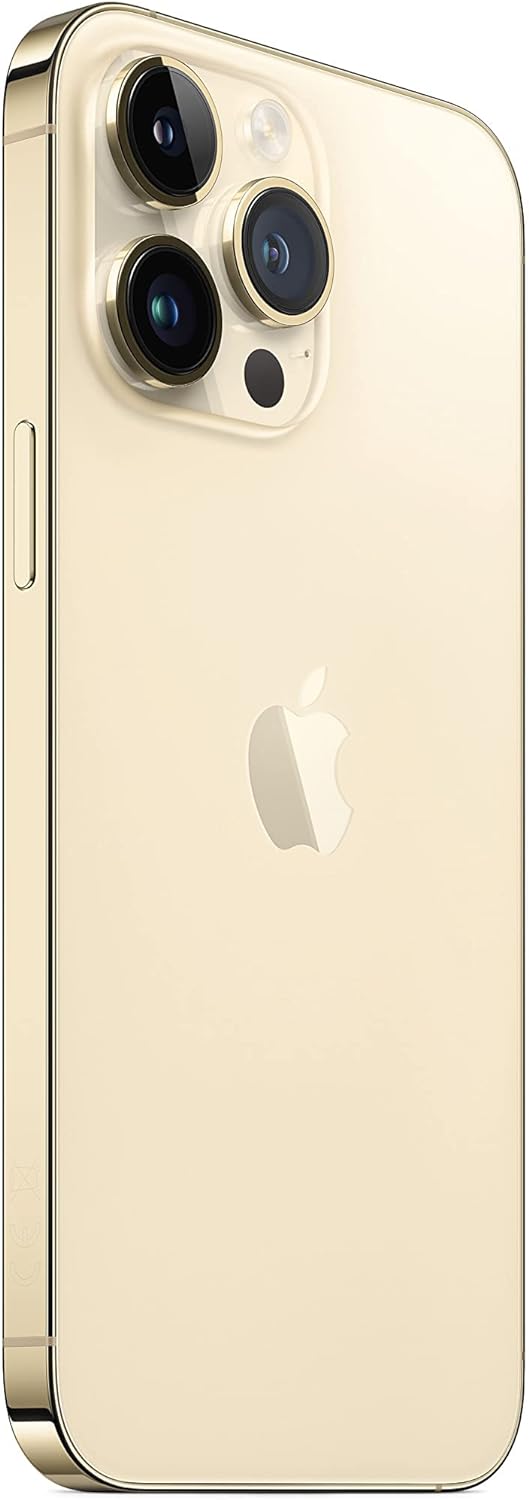 Apple iPhone 14 Pro (128 GB) - Gold (Renewed)