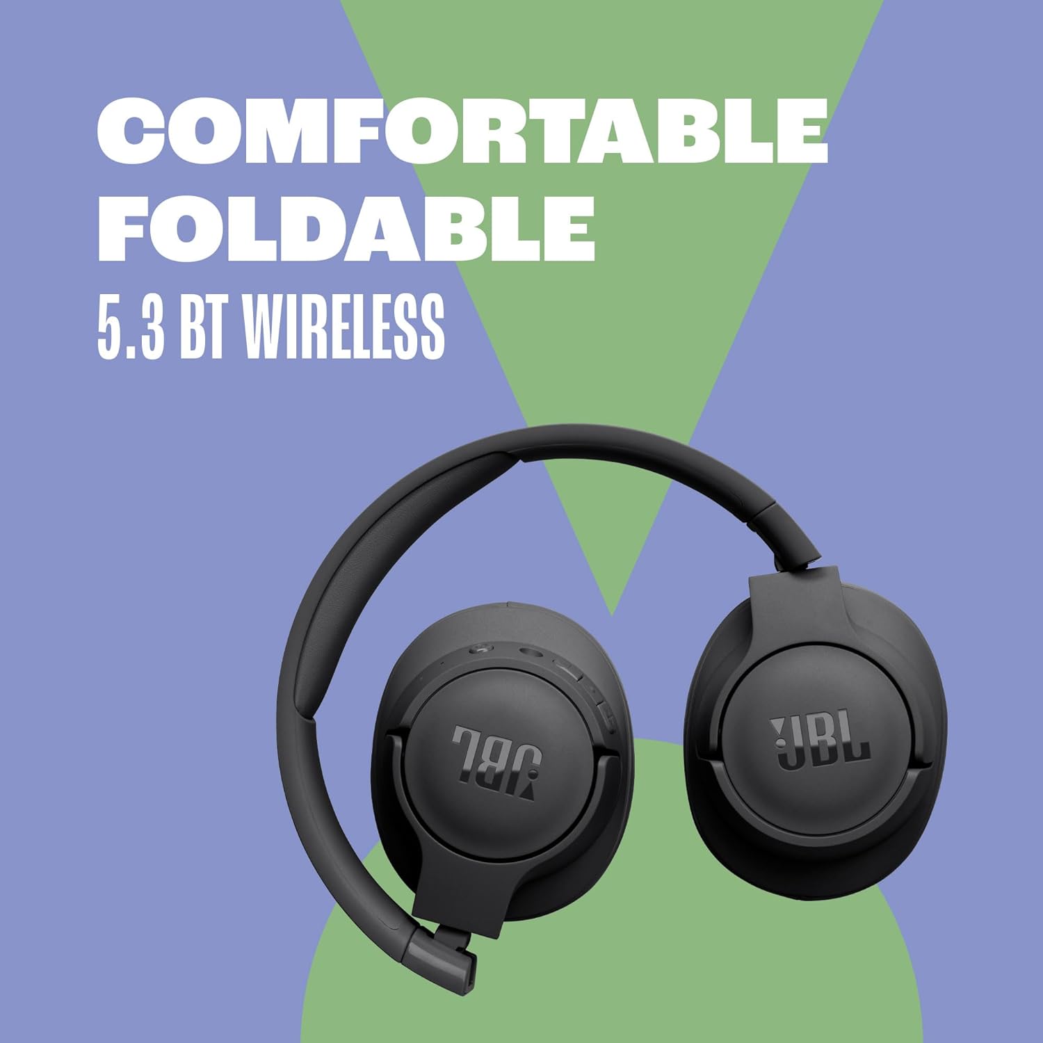 JBL Tune 720BT - Wireless Over-Ear Headphones Pure Bass Sound (Blue)