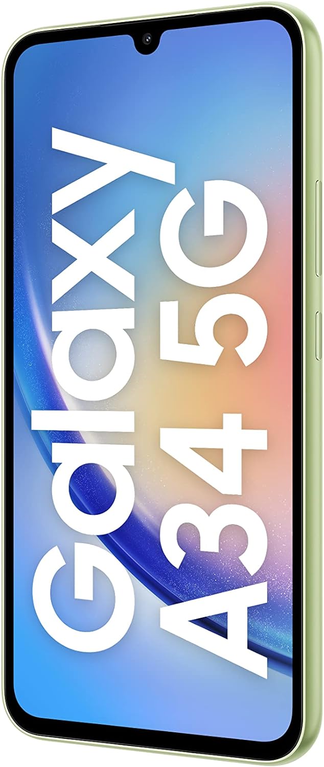 Samsung Galaxy A34 5G (Awesome Graphite, 8GB, 128GB Storage) | 48 MP No Shake Cam (OIS) | IP67 | Gorilla Glass 5 | Voice Focus | Travel Adapter to be Purchased Separately