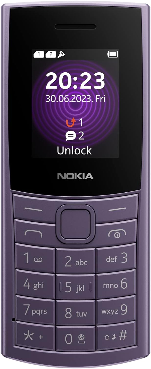 NOKIA 105 4G DS CHARCOAL