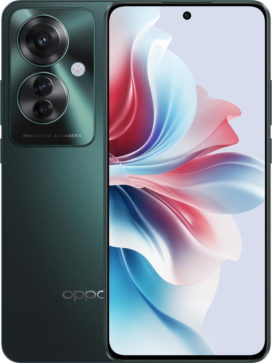 Oppo Reno11 F 5G Android Smartphone Palm Green +Buds+Bluetooth Speaker+6months Extended Warranty & 6 Months Screen Protection Warranty