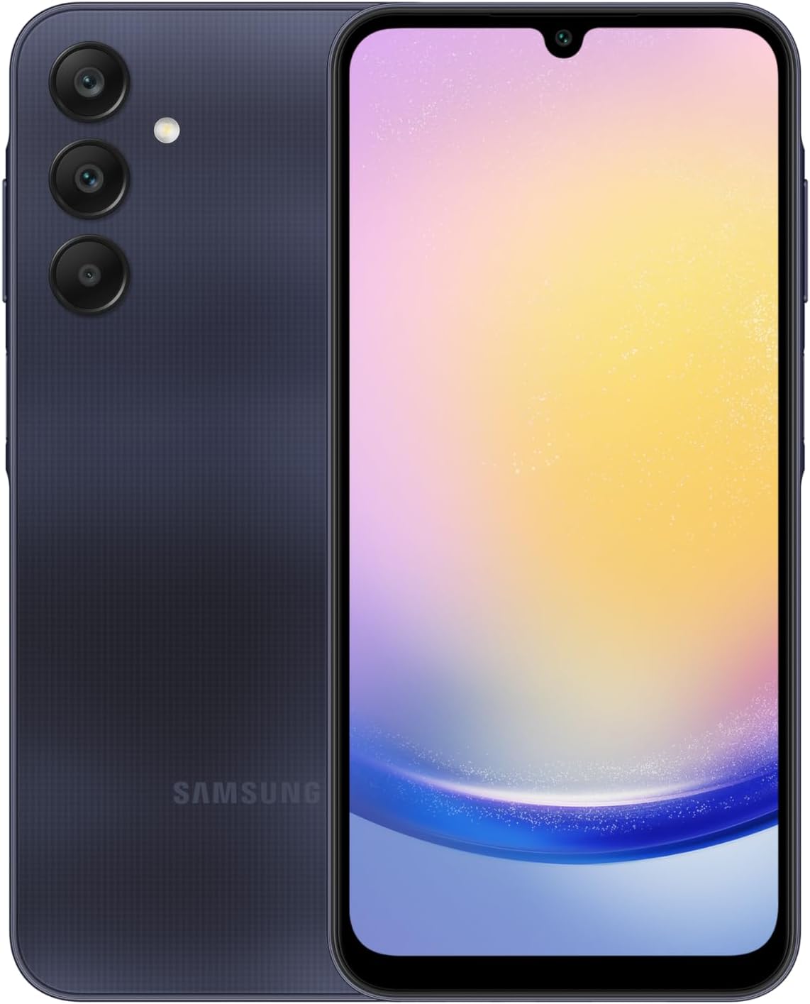 Samsung Galaxy A25 5G, Android Smartphone, Dual SIM Mobile Phone, 6GB RAM, 128GB Storage, Blue Black (UAE Version)