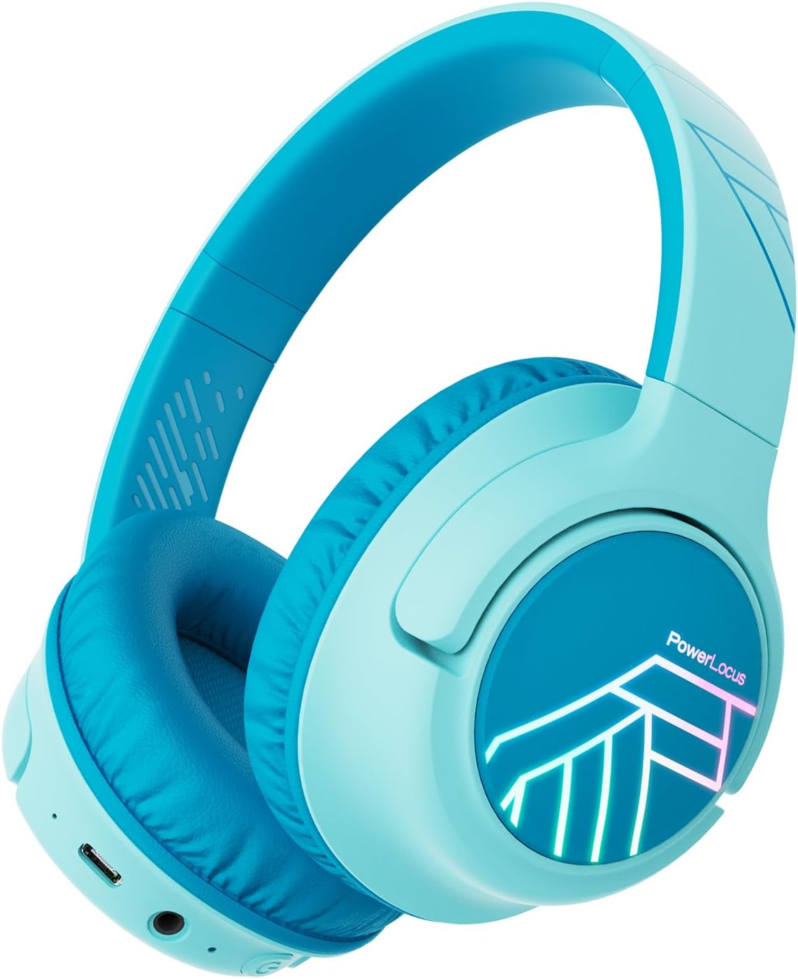 PowerLocus P6 Bluetooth Headphones Over-Ear (Asphalt Grey)
