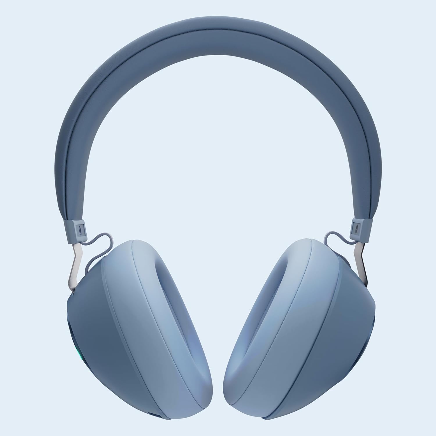 ZEBRONICS Zeb-Duke Bluetooth Wireless Over Ear Headphone with Mic (Blue)