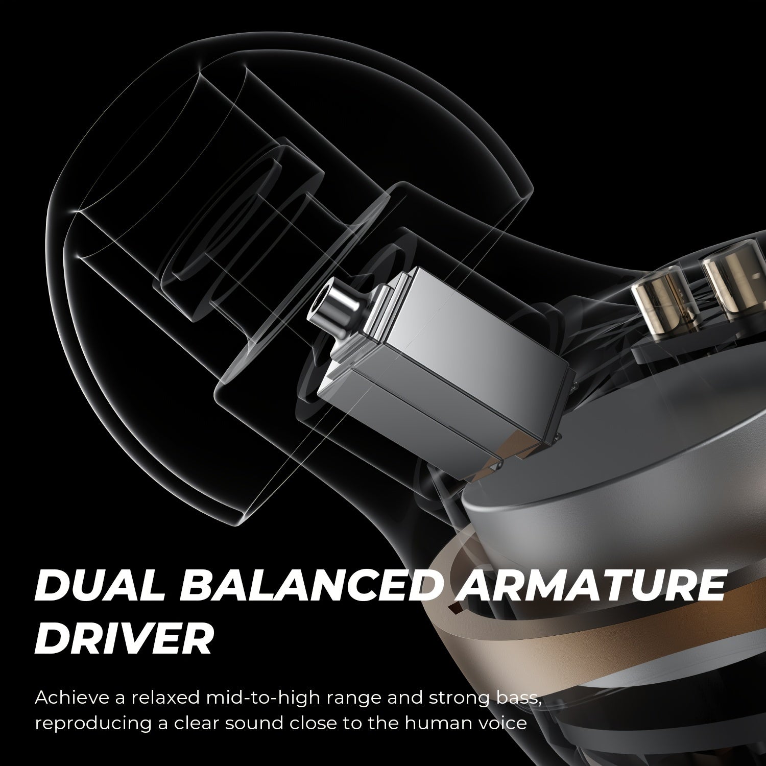 SOUNDPEATS Sonic Pro QCC3040 Wireless 5.2 Earphones Game Mode Wireless Charging Earbuds 4 Balanced Armature Driver Aptx-Adaptive Earphone