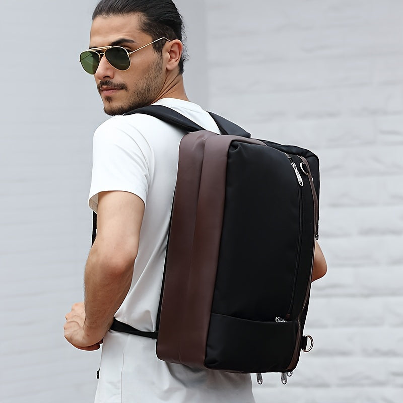 Multi Functional Backpack, 43.18 Cm Laptop Bag, Men's Business Computer Bag