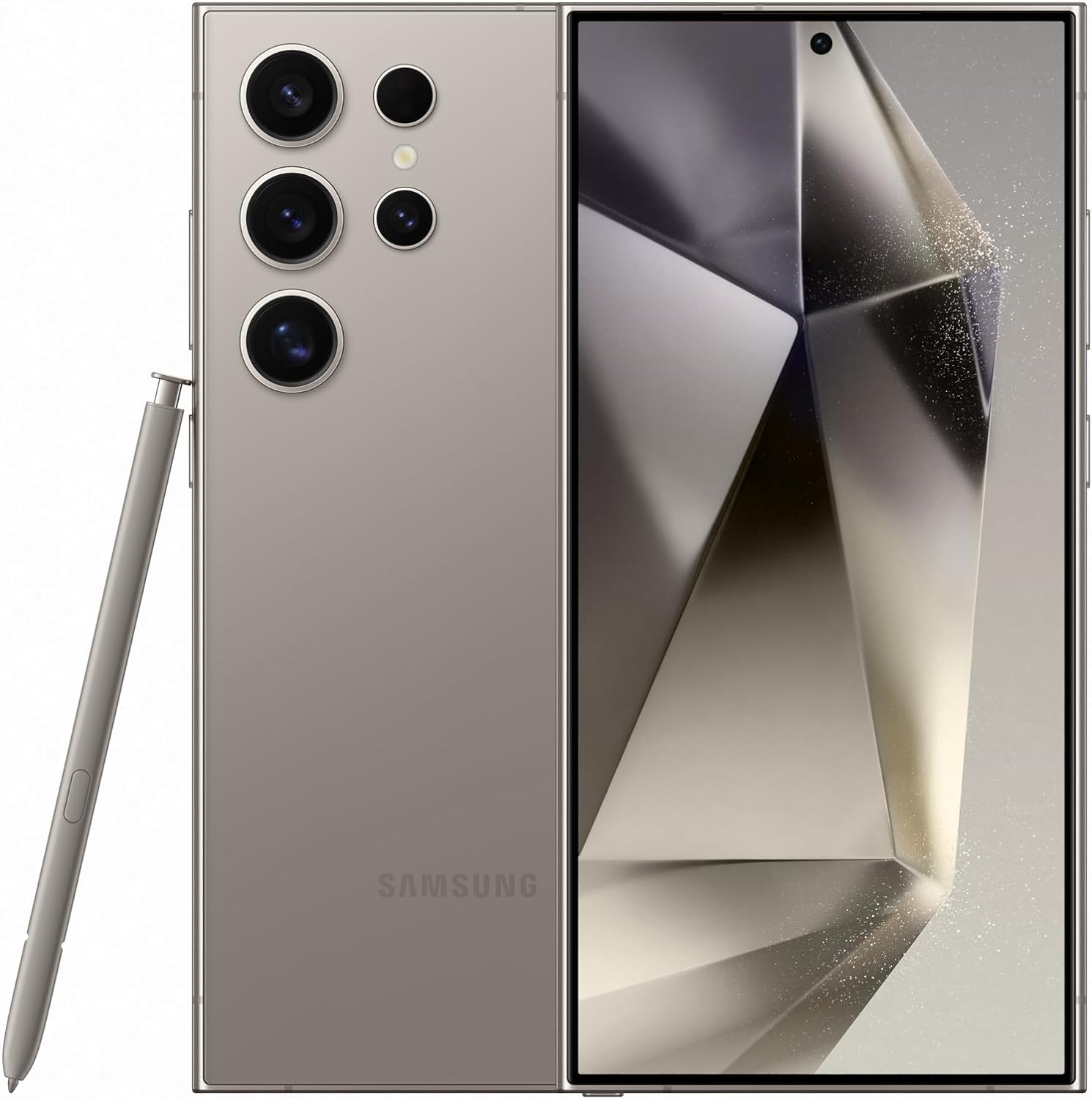 SAMSUNG Galaxy S24 Ultra, AI Phone, 256GB Storage, Titanium Gray, 12GB RAM, Android Smartphone, 200MP Camera, S Pen, Long Battery Life, 1 Yr Manufacturer Warranty (UAE Version)