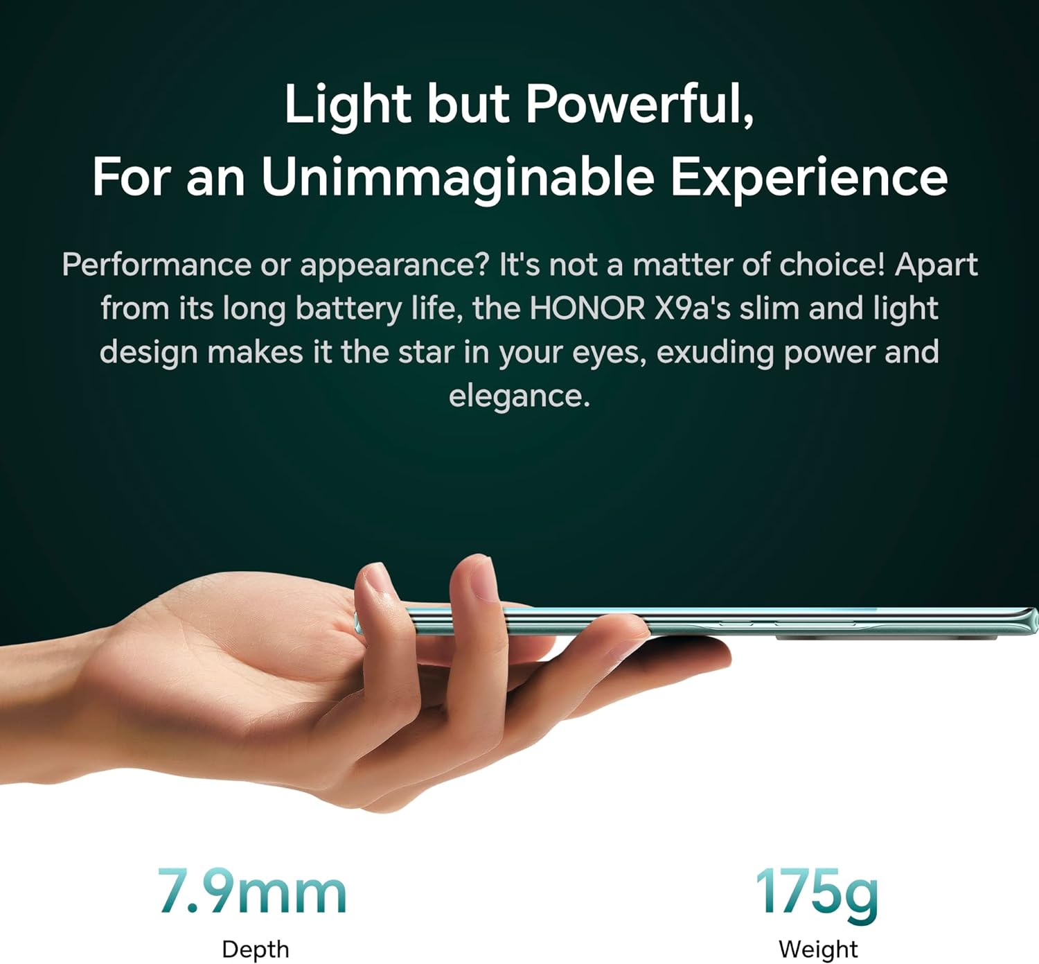 HONOR X9a Smartphone Black 5G, 8GB+256GB, 6,67” Curved AMOLED 120Hz Display, 64MP Triple Rear Camera with 5100 mAh Battery, Dual SIM, Android 12 -UAE Version