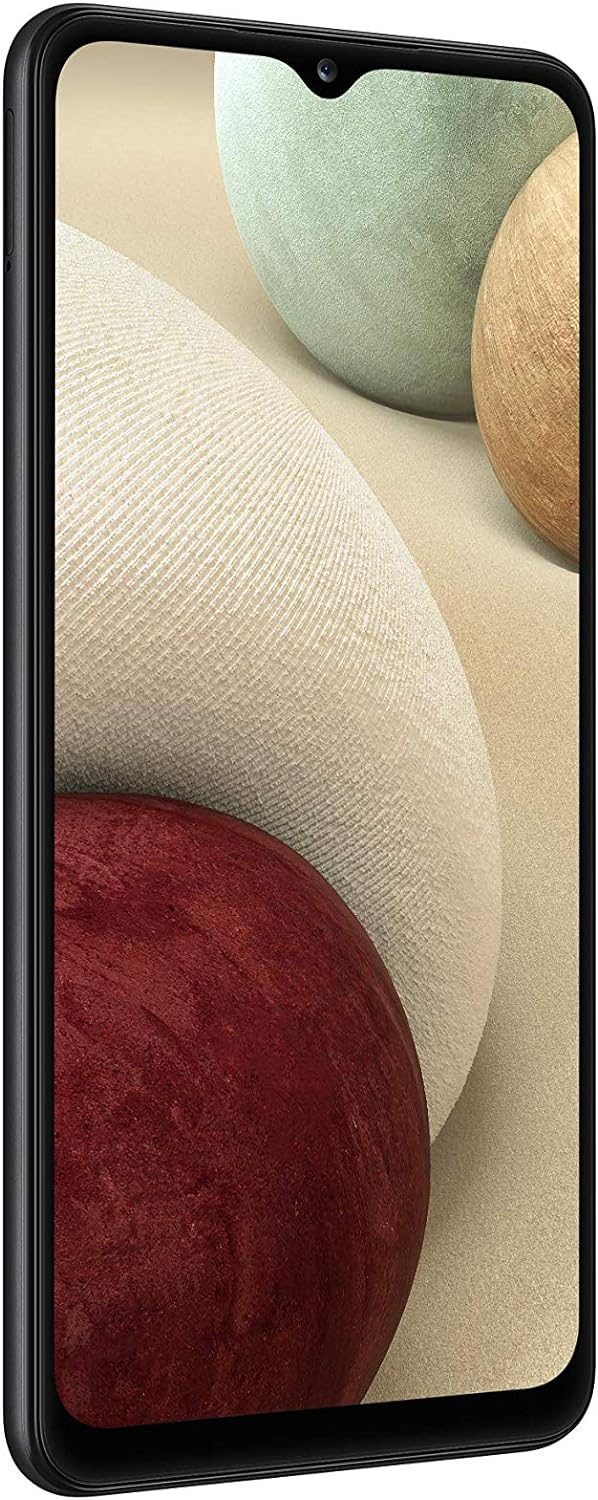 Samsung Galaxy A12 | Ultra High-Res Quad Camera, 1080p Video, 4G LTE | Dual SIM Smartphone | All Day Battery | UAE Version | Black | 128GB