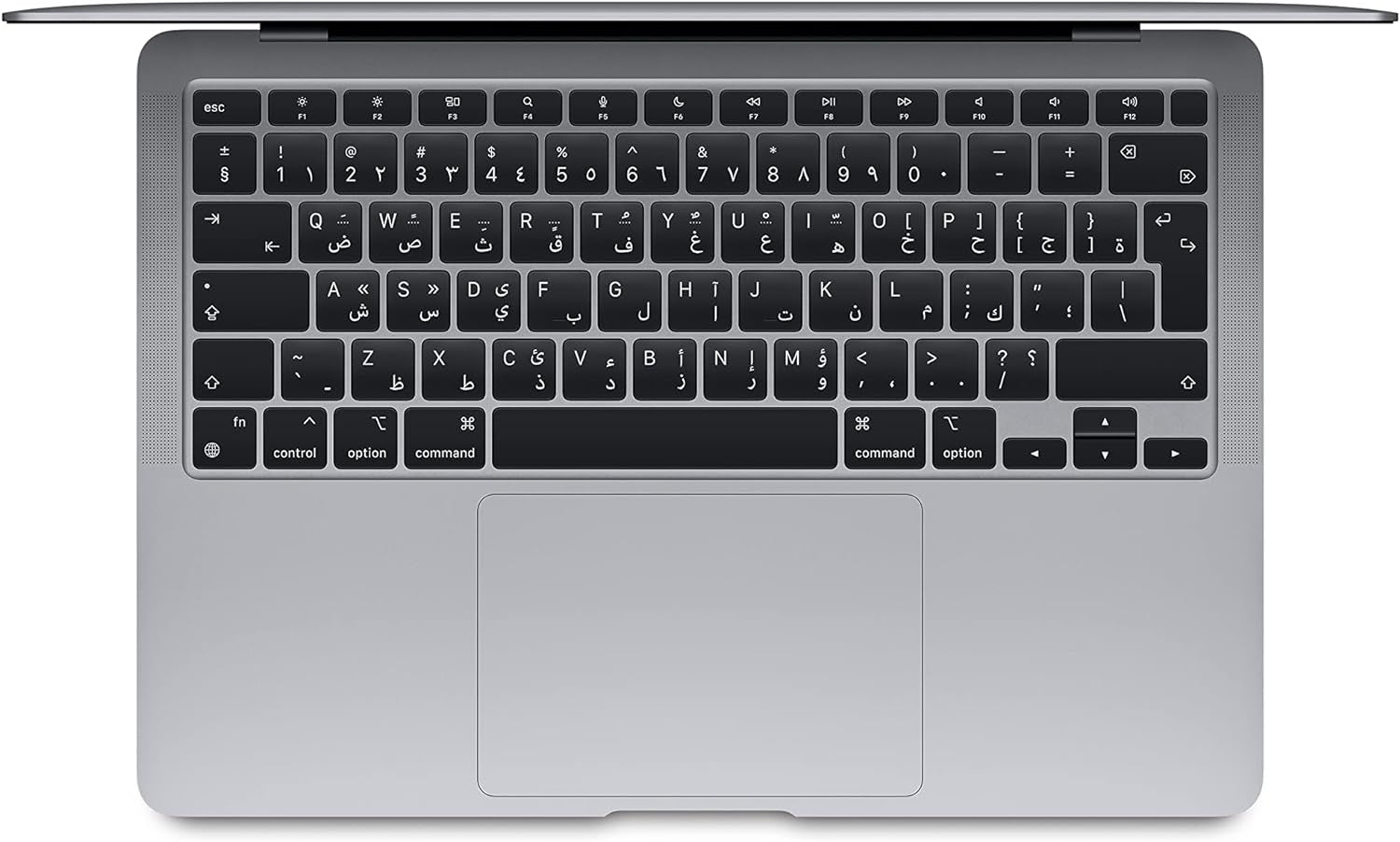 Apple 2020 MacBook Air Laptop: Apple M1 Chip, 13” Retina Display, 8GB RAM, 256GB SSD Storage, Backlit Keyboard, FaceTime HD Camera, Touch ID. Works with iPhone/iPad; Space Gray ; Arabic/English