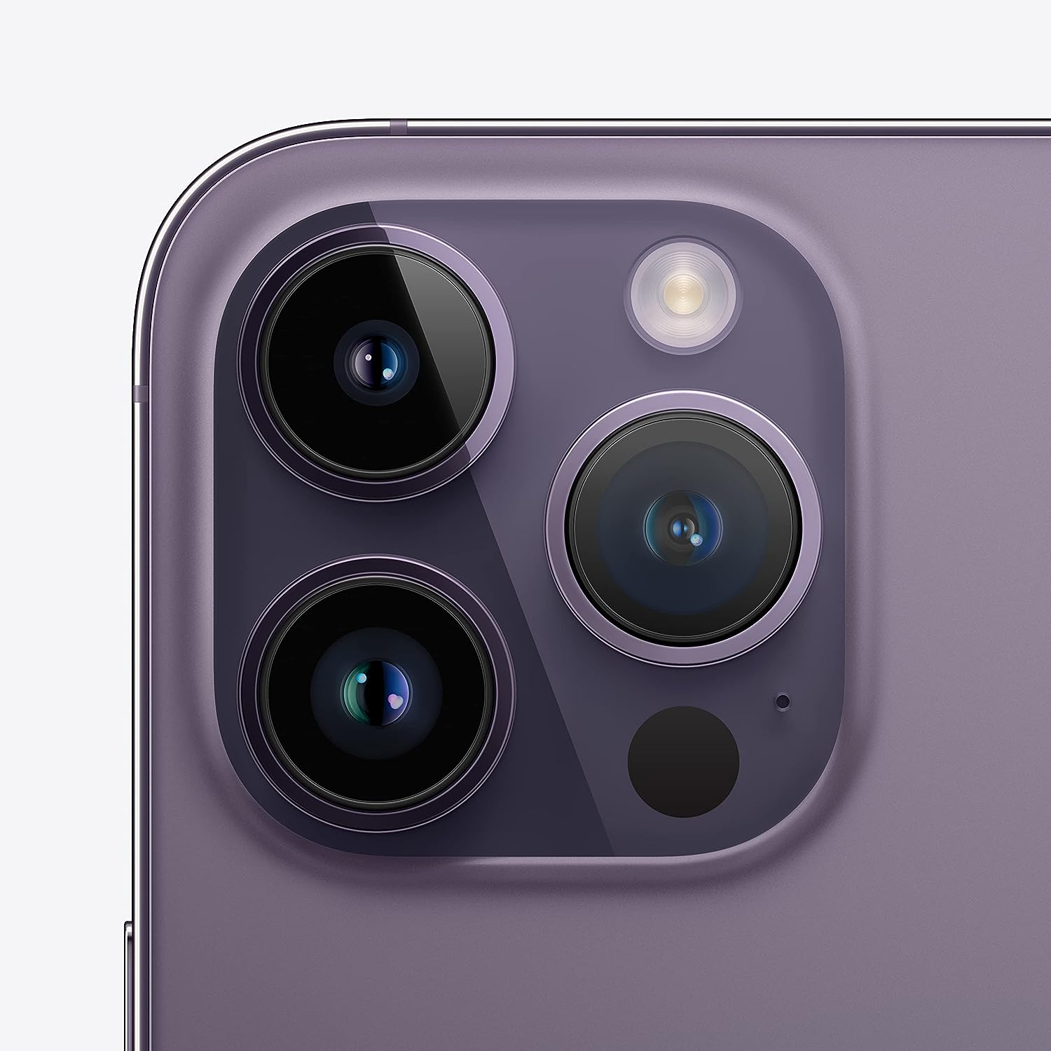 Apple iPhone 14 Pro Max (256 GB) - Deep Purple (Renewed)
