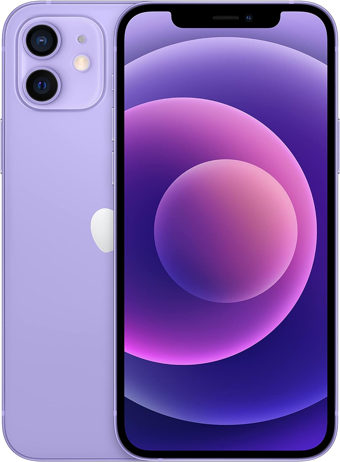 Apple iPhone 12 (64GB) - Purple (Renewed)