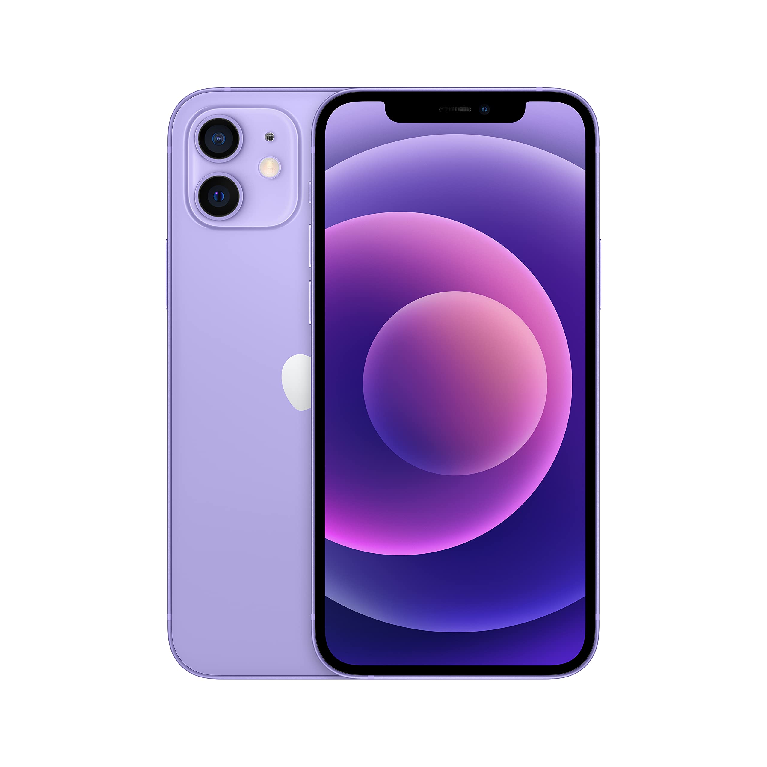 Apple iPhone 12 (64GB) - Purple (Renewed)
