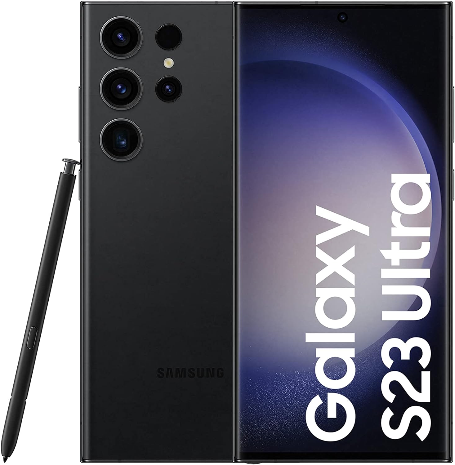 Samsung Galaxy S23 Ultra, 12GB RAM 256GB Phantom Black, UAE Version, 5G Mobile Phone, Dual SIM, Android Smartphone, 1 Year Manufacturer Warranty