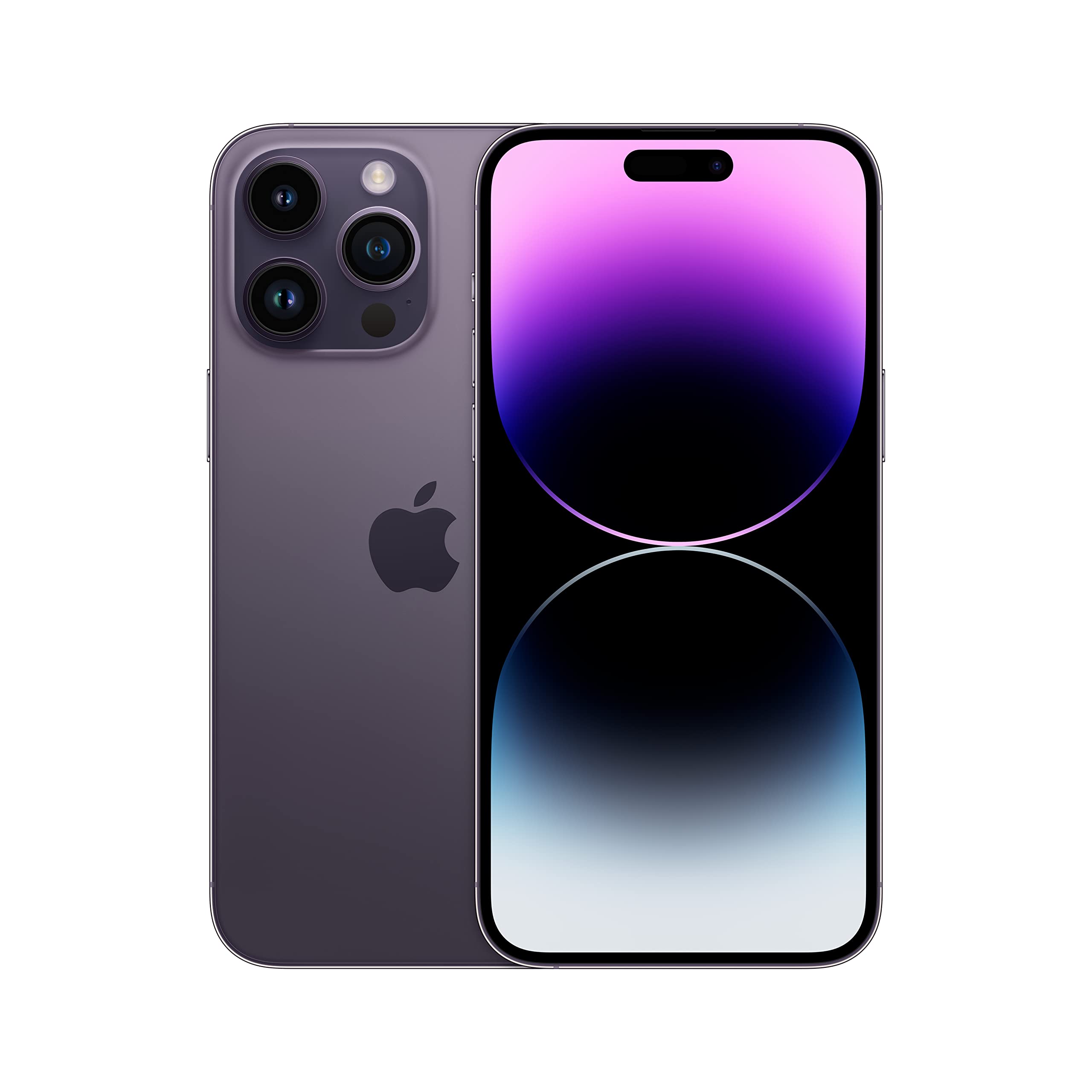 Apple iPhone 14 Pro Max (256 GB) - Deep Purple (Renewed)