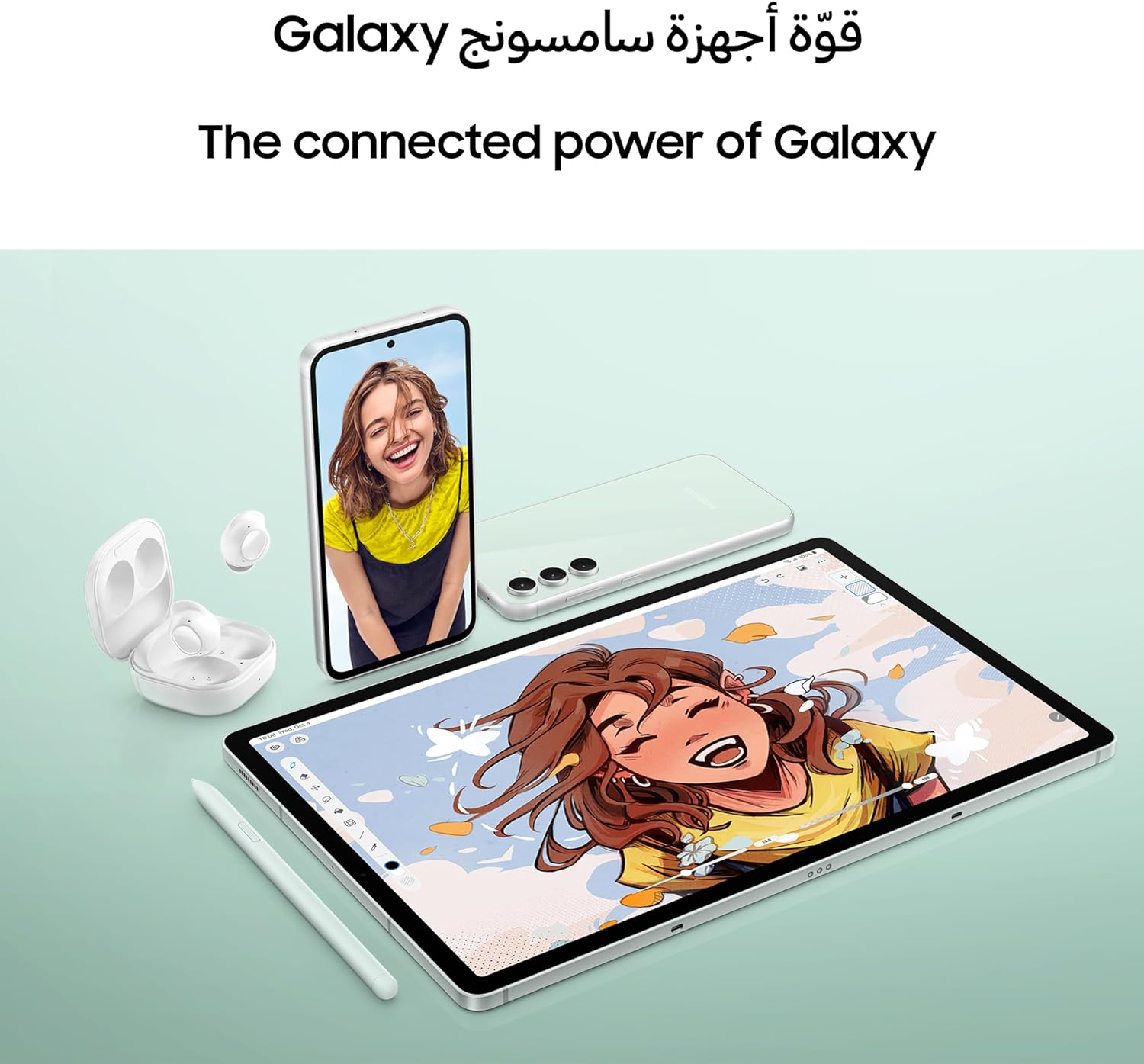 Samsung Galaxy S23 FE 5G Dual SIM Android Smartphone, 8GB RAM, 256GB Storage, Graphite (UAE Version)