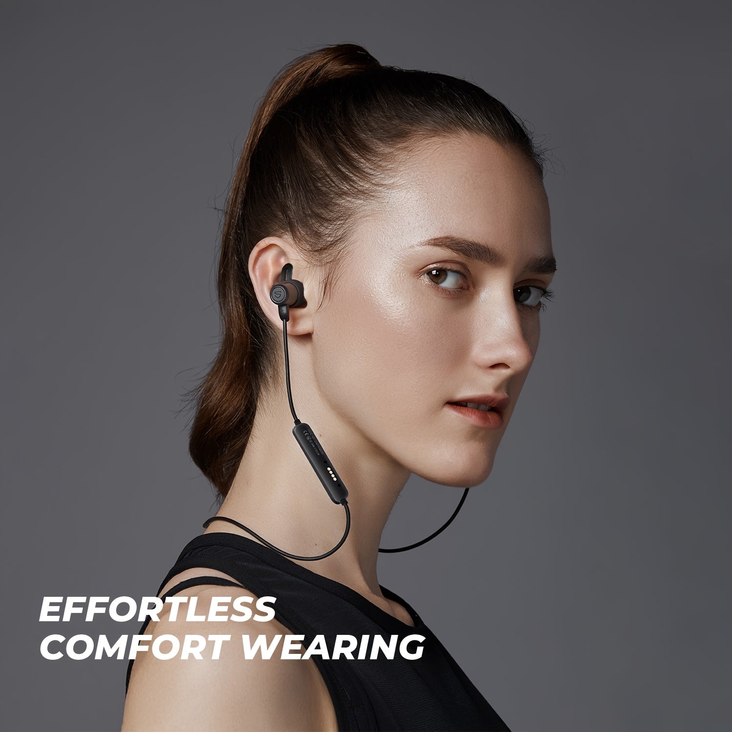 SOUNDPEATS Q35 HD Neckband BT Headphones IPX8 Waterproof Wireless Earphones For Sports In-Ear Stereo BT 5.0 Earbuds With Magnetic Charger Built-in Mic CVC 6.0 14 Hours Playtime