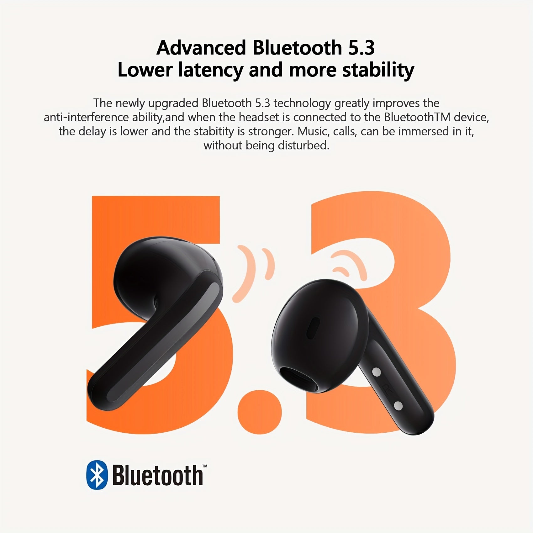 Xiaomi Redmi Buds 4 Lite TWS Wireless Earbuds, 5.3 Low-Latency Game Headset With AI Call Noise Cancelling, IP54 Waterproof, 20H Playtime, Lightweight Comfort Fit Headphones
