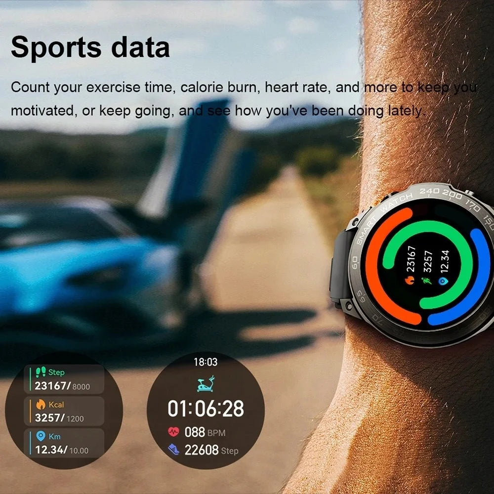 Xiaomi mijia Bluetooth Call 1.43 inch Large Screen Business Men Smartwatch 400MAh Long Battery ECG+PPG Heart Rate Sports Watch
