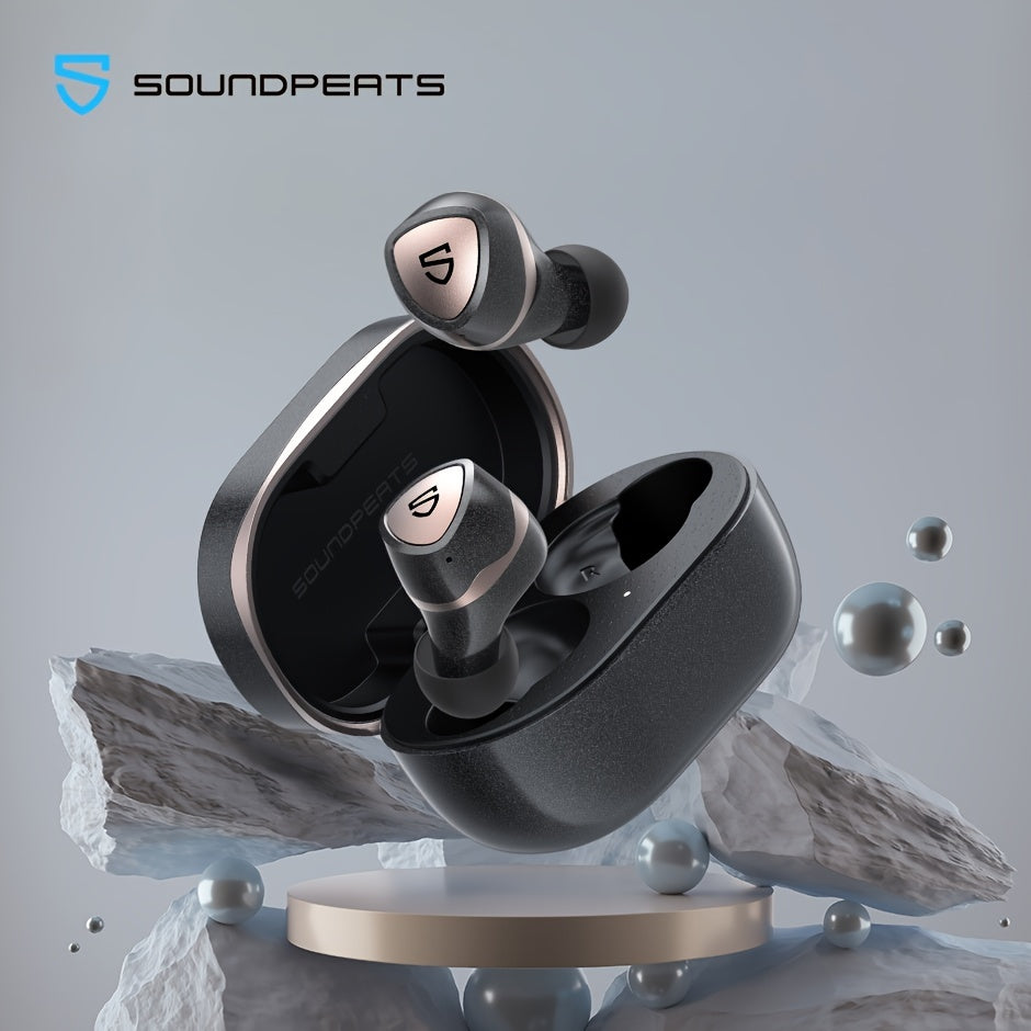 SOUNDPEATS Sonic Pro QCC3040 Wireless 5.2 Earphones Game Mode Wireless Charging Earbuds 4 Balanced Armature Driver Aptx-Adaptive Earphone