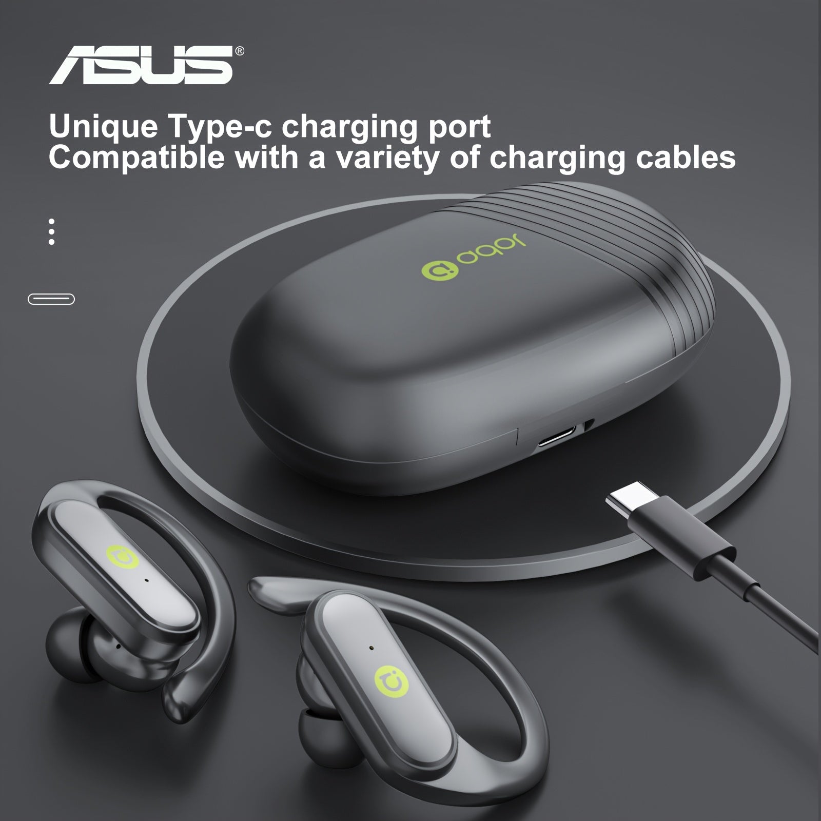 ASUS AS-G05 Earphones wireless Game Mode Low Latency And Smoother