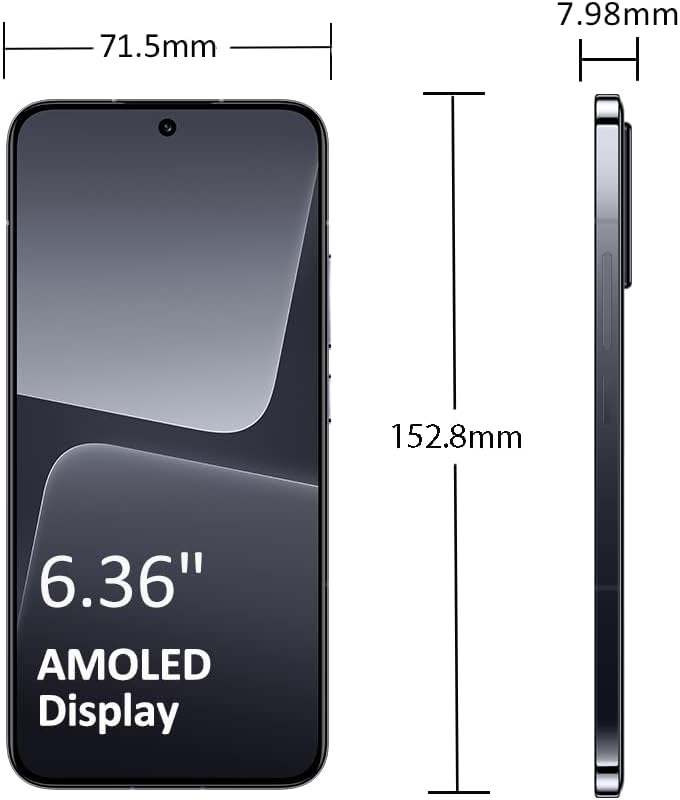 Xiaomi 13 Pro (Ceramic Black 12GB RAM, 256 Storage) - WQHD+ dynamic 120Hz AMOLED Display |Leading Snapdragon® 8 Gen 2 | Leica professional optional lens | 19mins to 100%, powered by 120W HyperCharge
