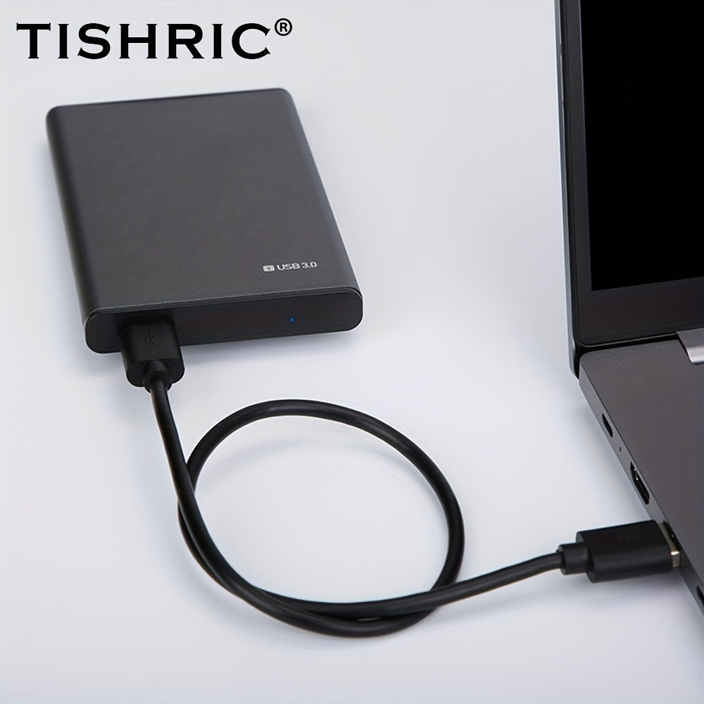 TISHRIC 6.35 Cm HDD Case Aluminum Enclosure USB 3 0 To SATA 2.5 Hard Disk Case 5 Gbps  External Disk Box For Tablet Laptop Desktop