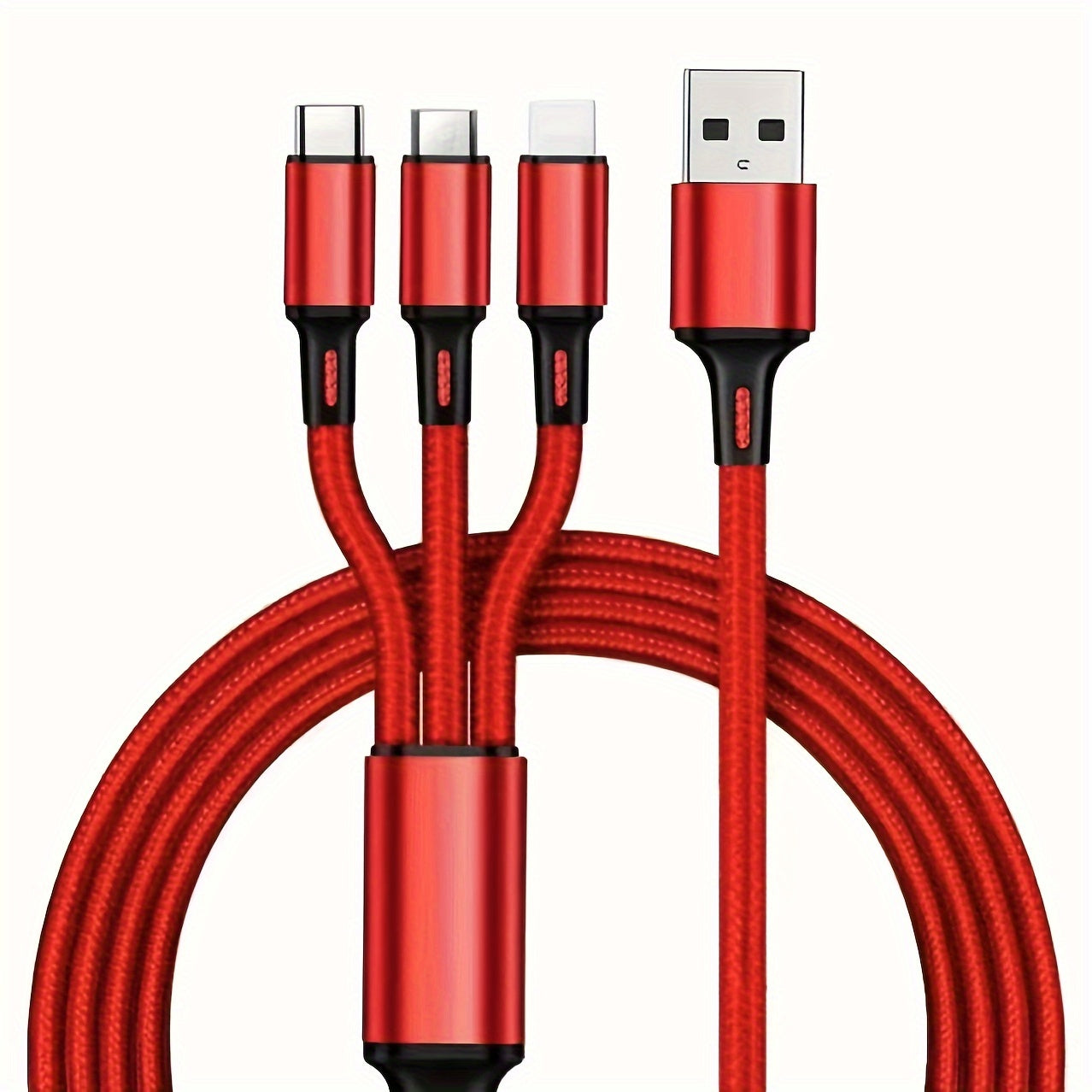 Fast Charging USB Cable For iPhone Android Type-C
