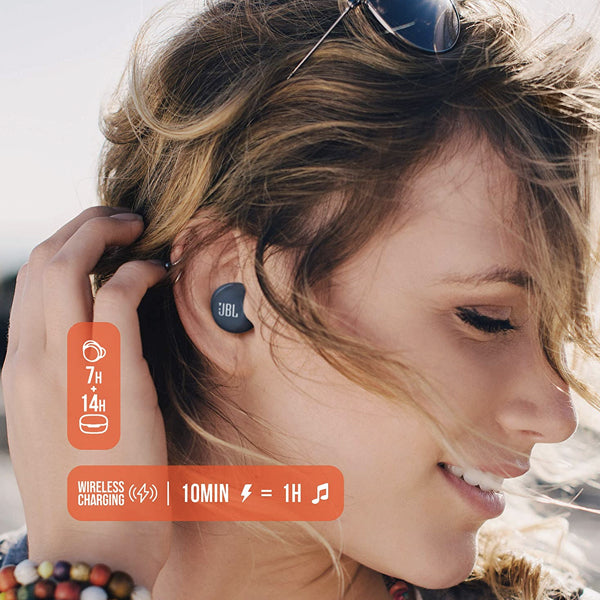 JBL Live Free NC True Wireless Noise Canceling In-Ear Headphones, Powerful JBL Signature Sound, ANC + Ambient Aware, Dual Connect, 21H Battery, Touch Control, IPX7 Waterproof, Comfortable Fit - White
