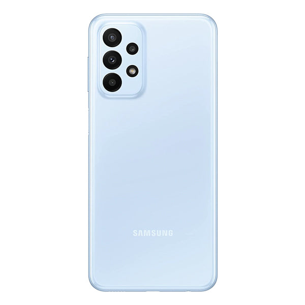 SAMSUNG Galaxy A23 LTE Android Smartphone, 128GB, 6GB RAM, Dual Sim Mobile Phone, Light Blue UAE Version